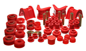 Energy Suspension 73-79 Ford F-150 Pickup 4WD Red Hyper-flex Master Bushing Set - 0