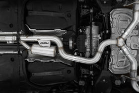 MBRP 2022 Volkswagen Golf R MK8 3in Cat-Back Quad Split Rear Valve Delete Exhaust - 0