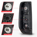 ANZO 2005-2021 Nissan Frontier LED Taillights Black Housing/Clear Lens-3