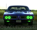 Oracle Pre-Installed Lights 5.75 IN. Sealed Beam - Green Halo-6