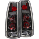 ANZO 1999-2000 Cadillac Escalade Taillights Black - New Gen-2