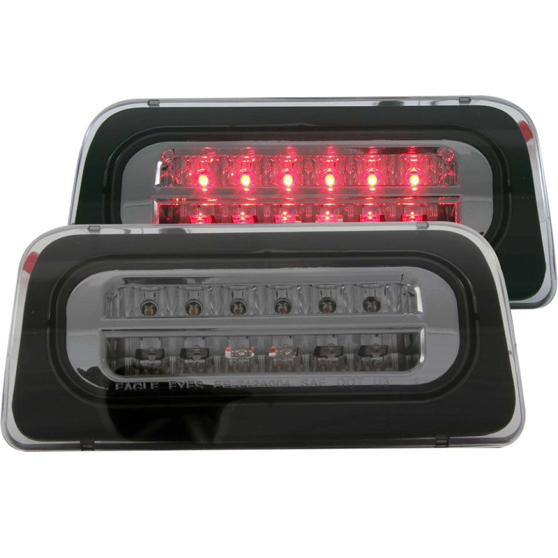 ANZO 1995-2005 Chevrolet S-10 LED 3rd Brake Light Smoke - 0