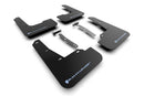 Rally Armor 22-23 Hyundai Elantra N &amp; N Line Black UR Mud Flap w/Light Blue Logo-1