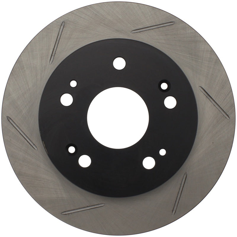 StopTech Power Slot Slotted 06-08 Honda Civic Si Rear Right Rotor - 0