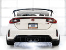 AWE Tuning 2023 Honda Civic Type R FL5 Track Edition Exhaust w/ Triple Chrome Silver Tips-13