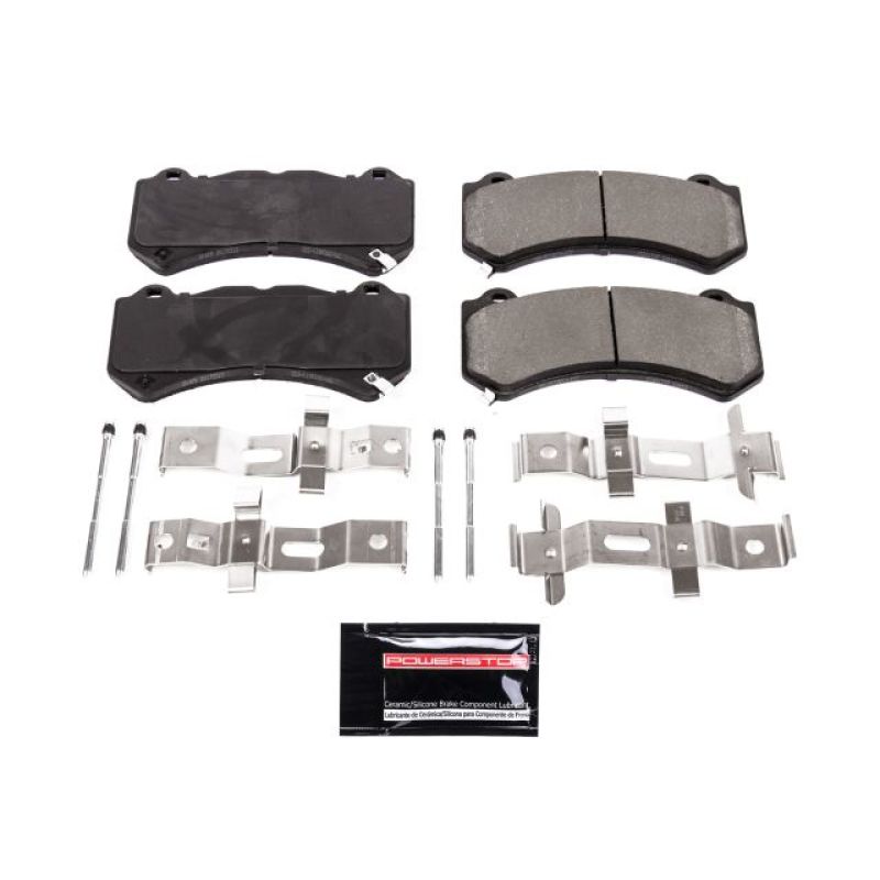 Power Stop 16-19 Cadillac ATS Front Z23 Evolution Sport Brake Pads w/Hardware - 0