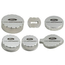 Ford Racing 15-19 Mustang 2.3L/5.0L/5.2L Aluminum Machined Engine Cap Covers-1