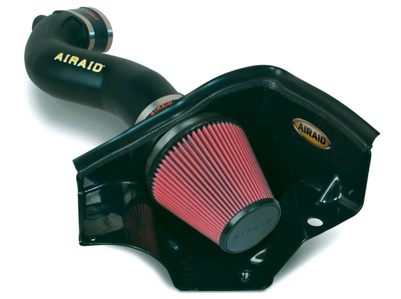 Airaid 05-09 Ford Mustang 4.6L Race Only (No MVT) MXP Intake System w/ Tube (Oiled / Red Media) - 0