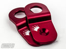 Turbo XS 15-16 Subaru WRX/STI Billet Aluminum Radiator Stay - Red-1