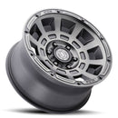 ICON Thrust 17x8.5 6x5.5 0mm Offset 4.75in BS 106.1mm Bore Smoked Satin Black Wheel-3