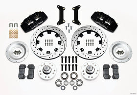 Wilwood Dynapro 6 Front Hub Kit 12.19in Drilled 79-87 GM G Body