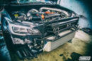 Turbo XS FMIC 2015-2017 Subaru STi - Wrinkle Black Pipes-4