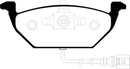 EBC 00-05 Volkswagen Beetle 2.0 Yellowstuff Front Brake Pads-4