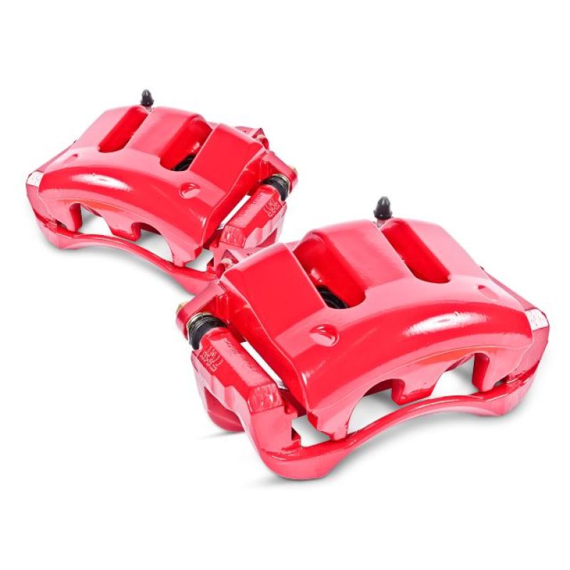 Power Stop 99-10 Volkswagen Beetle Front Red Calipers w/Brackets - Pair - 0