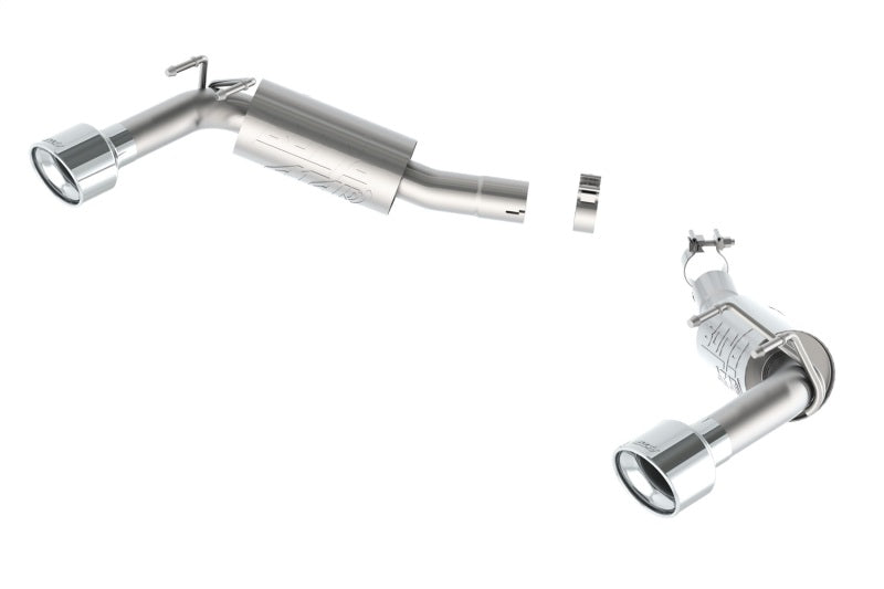 Borla 14-15 Camaro SS 6.2L V8 RWD Single Split Rr Exit ATAK Exhaust (rear section only) - 0