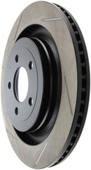 StopTech 2015 Ford Mustang GT w/ Brembo Brakes Right Rear Slotted Brake Rotor-4