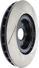 StopTech Power Slot 10 Camaro SS 8cyl / 09 Pontiac G8 GXP Front Right Slotted Rotor-2