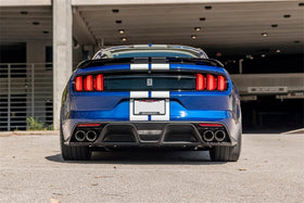 Corsa 2015-2020 Ford Mustang GT350/R 5.2L V8 Dual Rear Cat-Back- Stainless Dual Rear Exit - 0