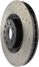 StopTech 09 VW Passat CC / 06-09 Passat Slotted & Drilled Right Front Rotor-8