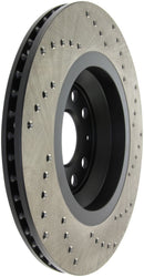 StopTech 09-13 VW CC 3.6L VR6 / 08-09 & 12 Golf R/Golf R32 Drilled Right Rear Rotor-4