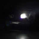 AlphaRex 10-13 Toyota 4Runner LUXX LED Proj Headlights Plank Style Alpha Black w/Seq Signal/DRL-3