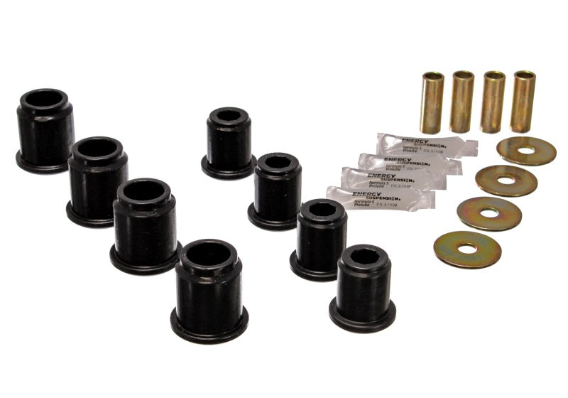 Energy Suspension 6/95-04 Toyota Pick Up 4W (Exc T-100/Tundra) Black Front Control Arm Bushing Set - 0