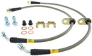 StopTech 08-09 WRX Stainless Steel Rear Brake Lines-1