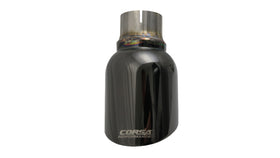 Corsa 2011-2024 Single Universal 2.5in Inlet / 4.5in Outlet Black PVD Pro-Series Tip Kit - 0