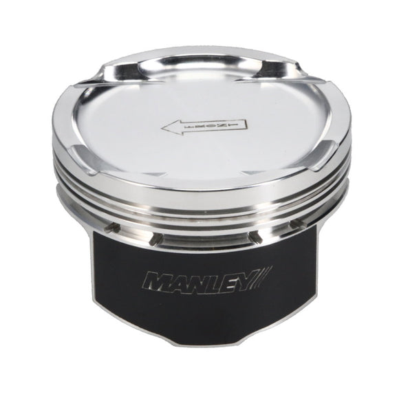 Manley 08+ Mitsubishi Evo X (4B11T) 94mm Stroker 86.5mm +0.5mm Bore 9.0:1 Dish Piston Set with Rings