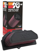 K&N 09-11 Suzuki GSXR 1000 Replacement Air Filter 11.063in L x 5.688in W x 3.375in H-3