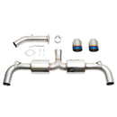 Injen 19-22 Hyundai Veloster N L4 2.0L Turbo Performance SS Axle Back Exhaust System - Burnt Ti Tips-6