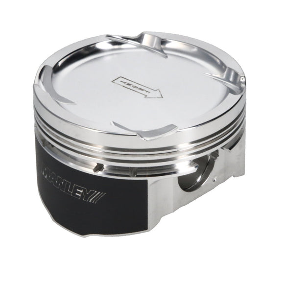 Manley 08+ Mitsubishi Evo X (4B11T) 94mm Stroker 86.5mm +0.5mm Bore 9.0:1 Dish Piston Set with Rings