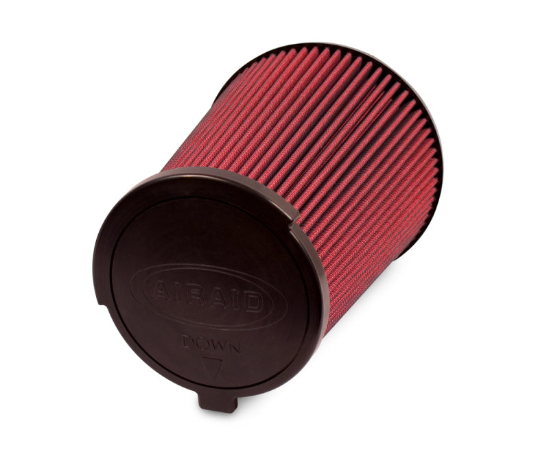 Airaid 10-14 Ford Mustang Shelby 5.4L Supercharged Direct Replacement Filter - Oiled / Red Media - 0