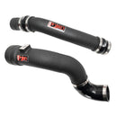 Injen 17-22 Ford F250/F/350/F-450/F-550 V8-6.7L Turbo Diesel Wrinkle Black Intercooler Piping Kit-1