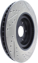 StopTech Infiniti G37 / Nissan 370Z SportStop Slotted & Drilled Front Right Rotor-9