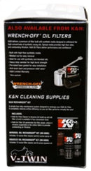 K&N Round Tapered 6.25in Base OD x 5.5in Top OD x 2.125in H Replacement Filter for Harley-Davidson-11