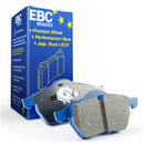 EBC 09-12 Porsche Boxster (Cast Iron Rotors only) 2.9 Bluestuff Rear Brake Pads-3