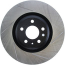 StopTech Power Slot 12 Audi A6 Quattro/11-12 A7 Quattro / 7/11-13 S4 Front Left Slotted Rotor-2