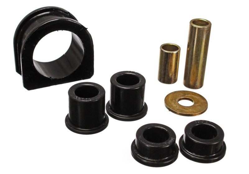 Energy Suspension Steering Rack Bushing Set - Black - 0