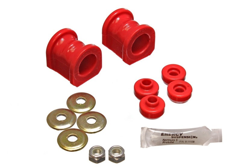 Energy Suspension 91-94-Nissan Sentra/NX1600/2000 Red 27mm Front Sway Bar Frame Bushings (Sway bar e - 0