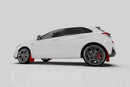 Rally Armor 19-21 Hyundai Elantra GT N Line/i30 Black UR Mud Flap w/Performance Blue Logo-3