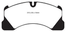 EBC 10+ Porsche Cayenne 3.0 Supercharged Hybrid Yellowstuff Front Brake Pads-4