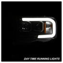 Spyder 02-05 Dodge Ram 1500 Light Bar Projector Headlights - Black (PRO-YD-DR02V2-LB-BK)-10