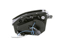 ANZO 2000-2005 Mitsubishi Eclipse Projector Headlights w/ Halo Black-8