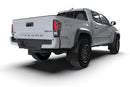 Rally Armor 16-23 Toyota Tacoma Gen 3 Black Mud Flap w/Metallic Black Logo-3