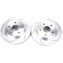 Power Stop 07-09 Chrysler Aspen Front Evolution Drilled & Slotted Rotors - Pair-2