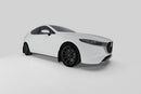 Rally Armor 19-26 Mazda3 Hatchback Black UR Mud Flap w/Dark Grey Logo-5