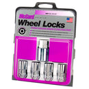 McGard Wheel Lock Nut Set - 4pk. (Cone Seat) 1/2-20 / 3/4 & 13/16 Dual Hex / 1.66in. Length - Chrome-6