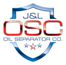 J&L 20-23 Chevrolet Corvette 6.2L LT2 Targa Top Passenger Side Oil Separator 3.0 - Clear Anodize-4