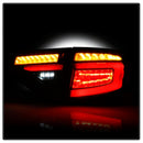 Spyder 08-14 Subara Impreza WRX Hatchback LED Tail Lights Seq Signal Black ALT-YD-SI085D-SEQ-BK-6
